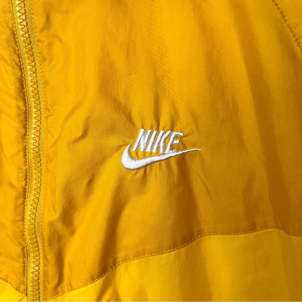 Nike Sportswear Windrunner Hooded Windbreaker Jacket Nylon Yellow Size M Men’s - Picture 7 of 16